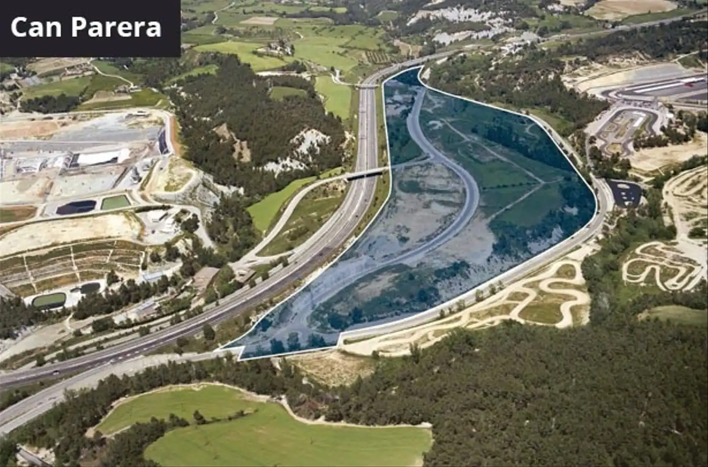 Exterior view of Industrial land for sale in Castellolí