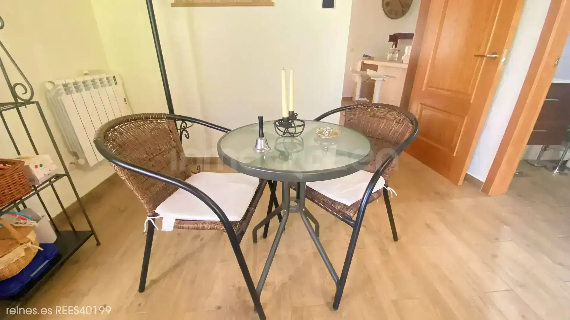 Terrassa de Casa o xalet en venda en Santo Adriano amb Calefacció, Jardí privat i Terrassa