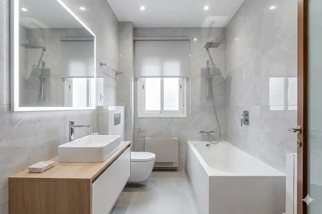 Bathroom of Flat for sale in Madrid  with Heating