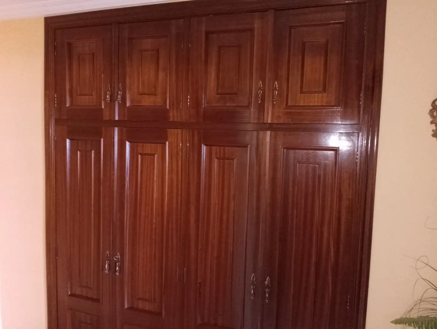 Cuina de Àtic de lloguer en Ribeira amb Calefacció, Parquet i Moblat