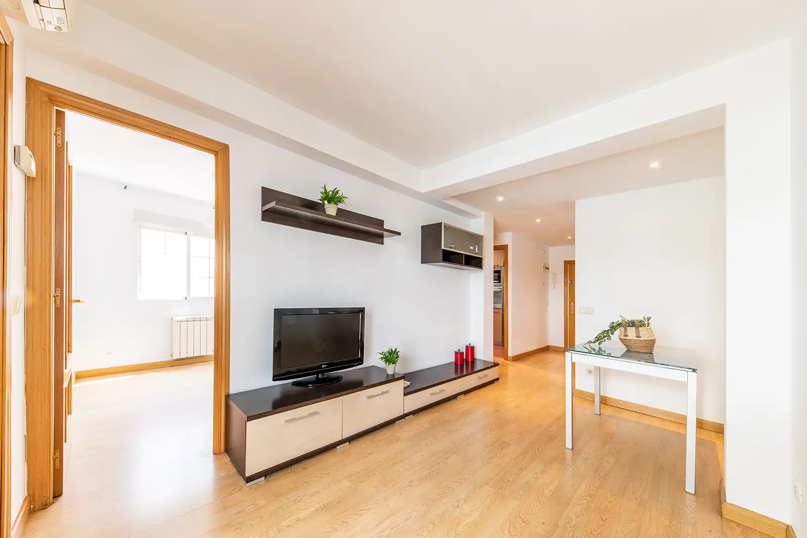 Sala d'estar de Pis en venda en Madrid amb Aire condicionat, Calefacció i Terrassa