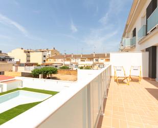 Terrace of Flat for sale in Sant Martí Sarroca  with Parquet flooring, Terrace and Oven