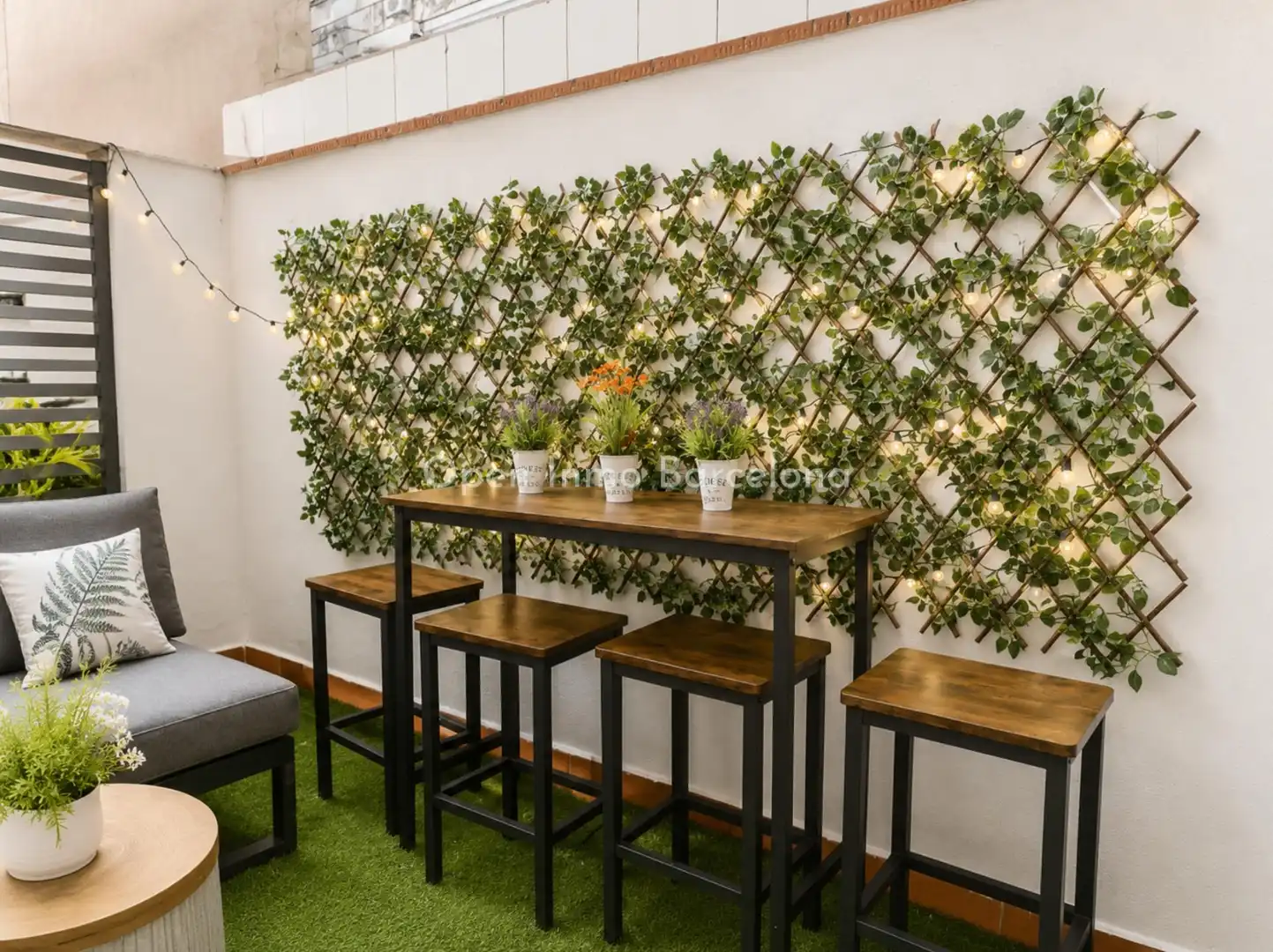 Terrasse von Wohnung zur Miete in Sitges mit Klimaanlage, Heizung und Möbliert