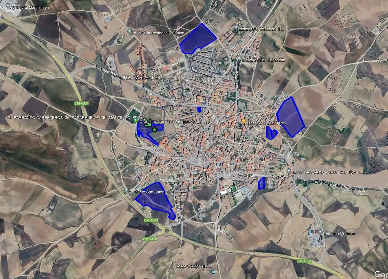 Grundstücke und Bauplätze zum Verkauf in Casarrubios del Monte pueblo, imagen 2