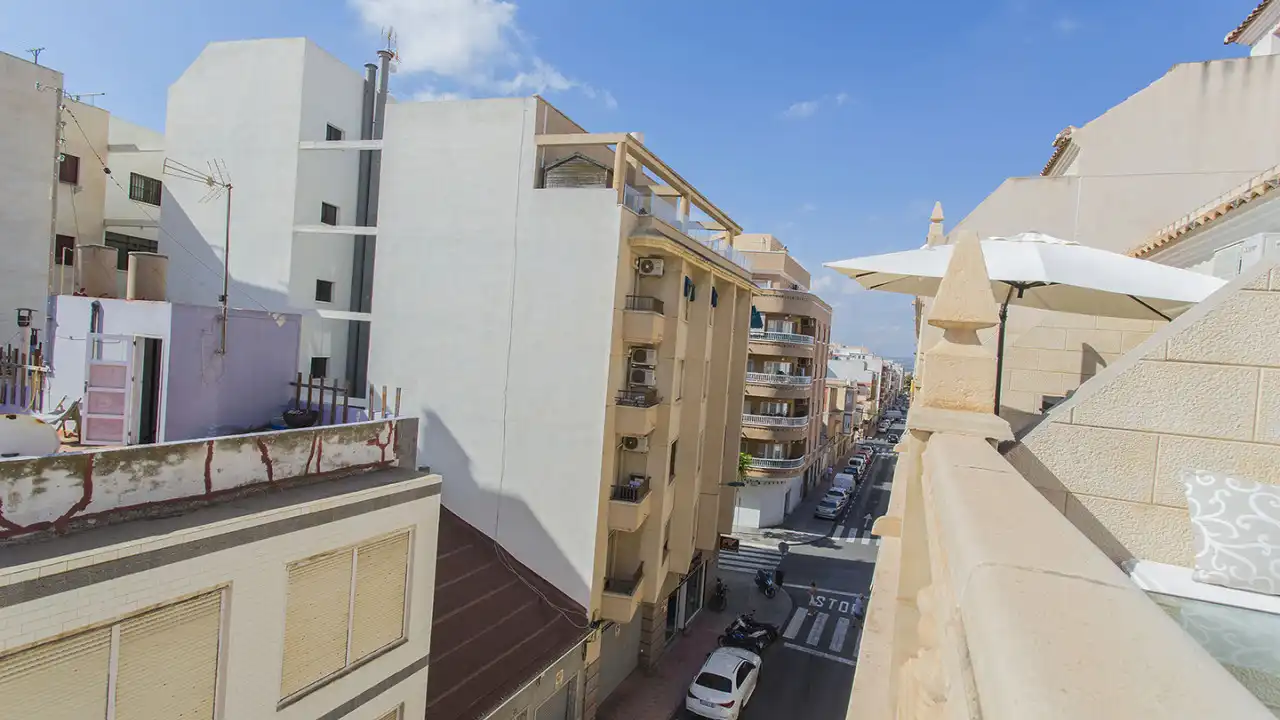 Exterior view of Attic for sale in Torrevieja  with Air Conditioner, Heating and Terrace