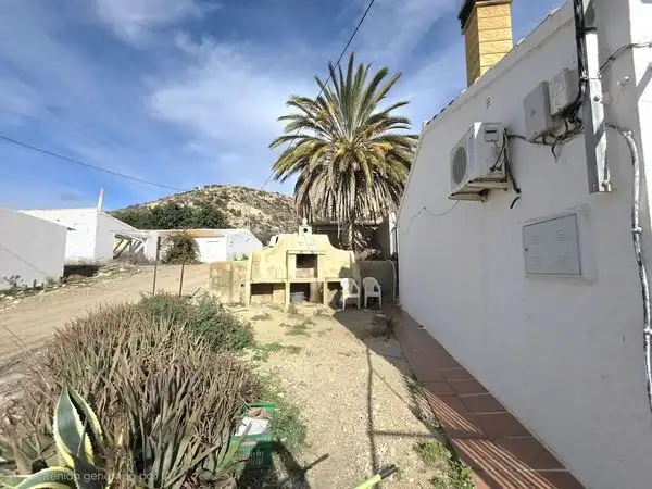 Vista exterior de Finca rústica en venta en Huércal-Overa con Aire acondicionado, Jardín privado y Terraza