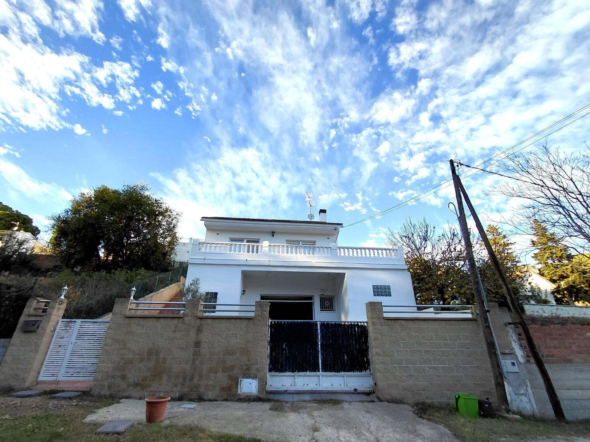 Exterior view of House or chalet for sale in Sentmenat  with Air Conditioner, Heating and Private garden