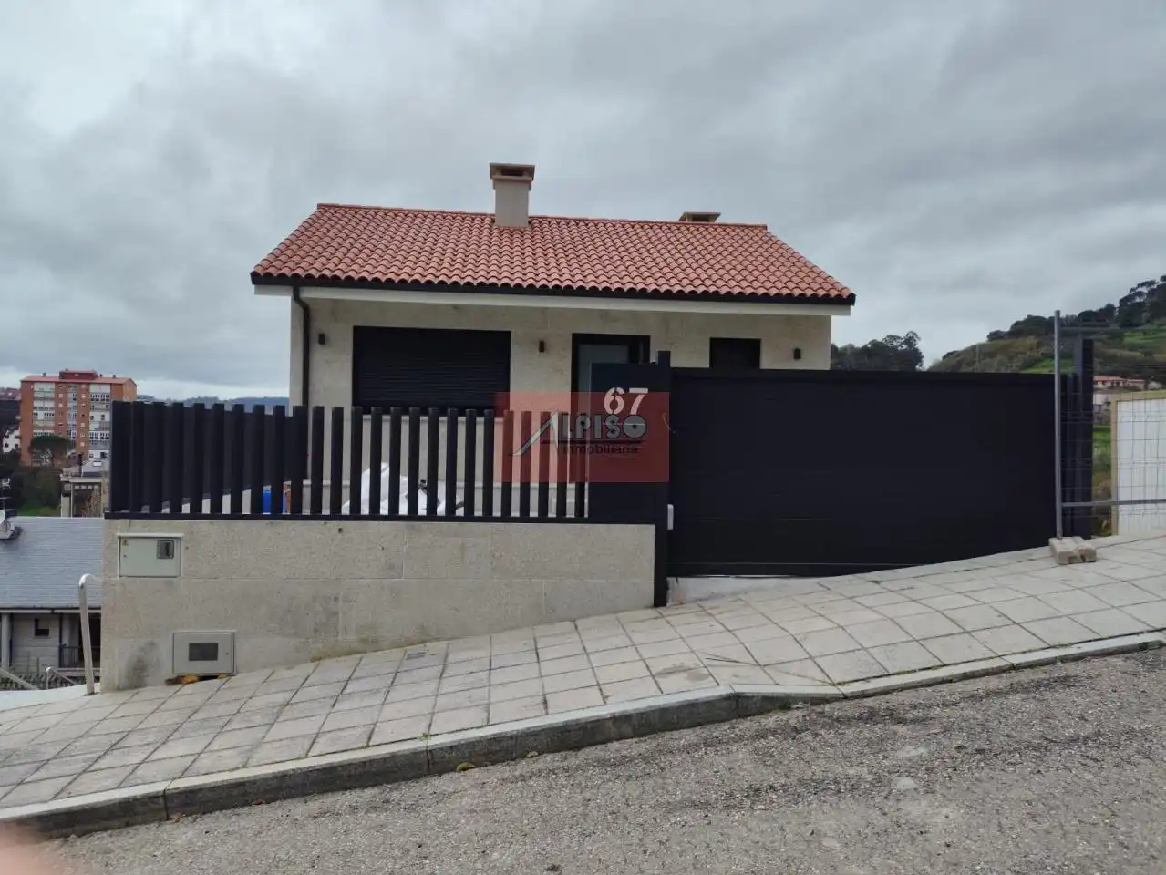 Exterior view of Houses for sale in Ourense Capital   with Heating, Private garden and Terrace