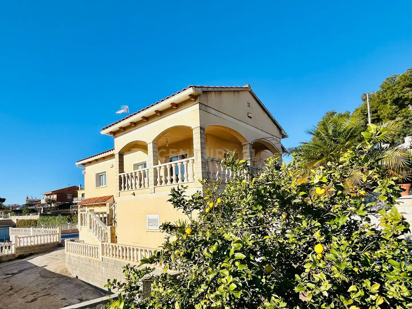 Exterior view of Houses for sale in Calafell  with Private garden and Swimming Pool