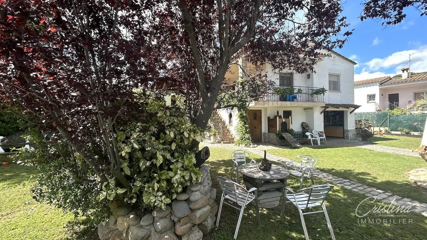 Jardí de Casa o xalet en venda en Santa Cristina d'Aro amb Calefacció