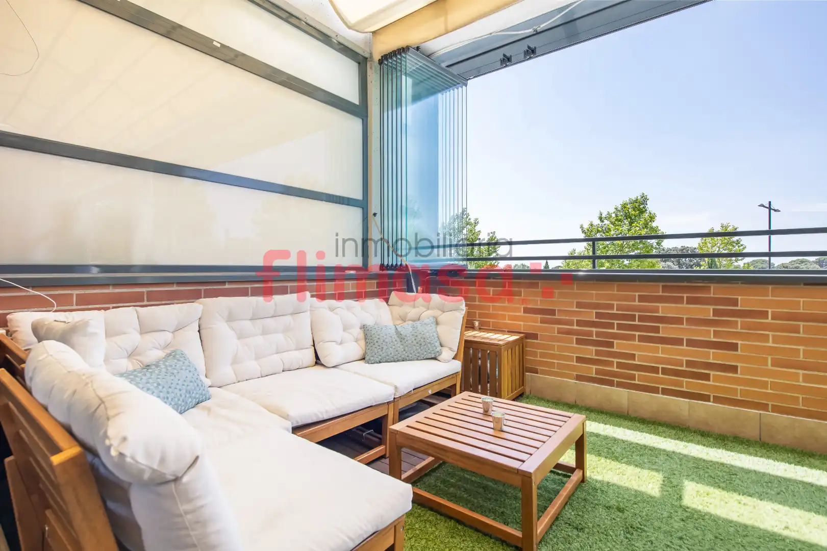 Terrace of Flat for sale in Boadilla del Monte  with Air Conditioner, Heating and Terrace