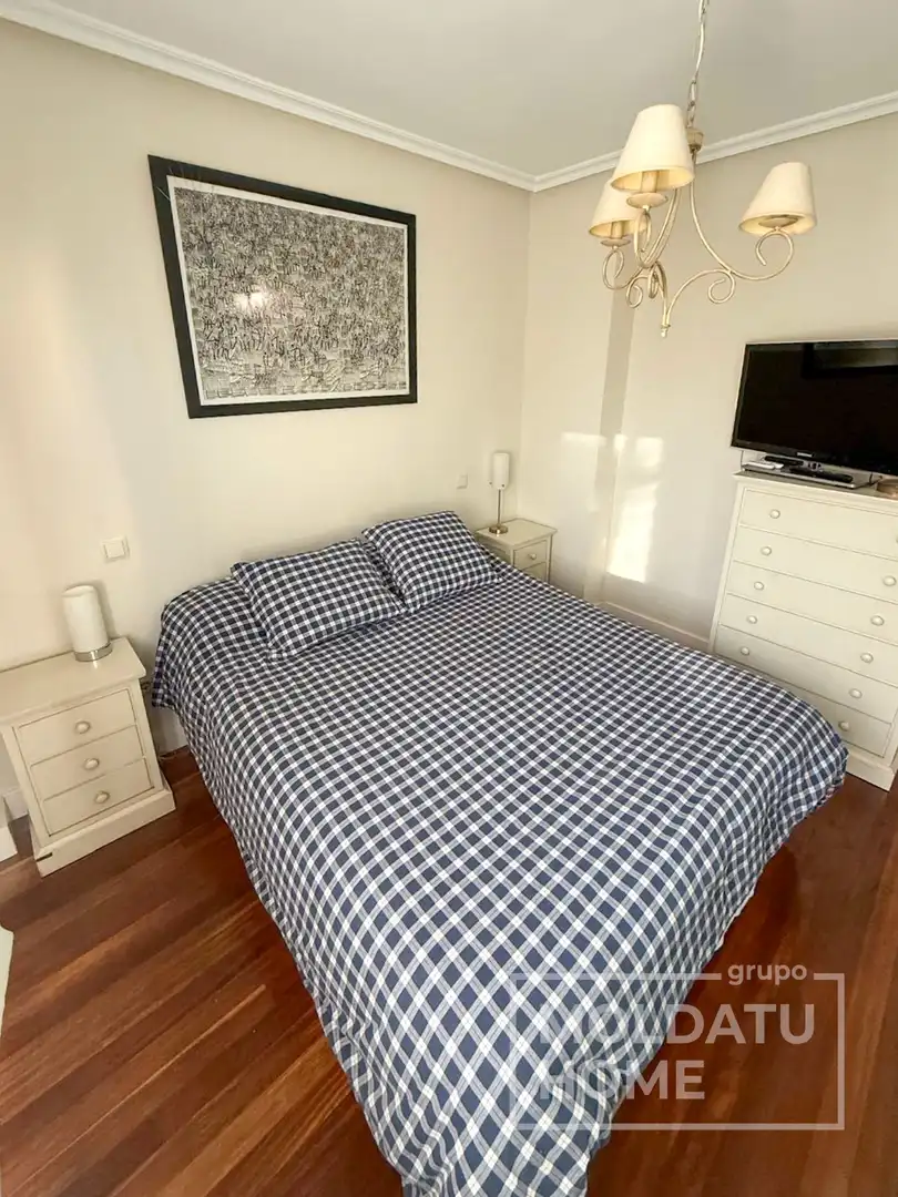 Bedroom of Houses for sale in Abanto y Ciérvana-Abanto Zierbena  with Heating, Private garden and Terrace