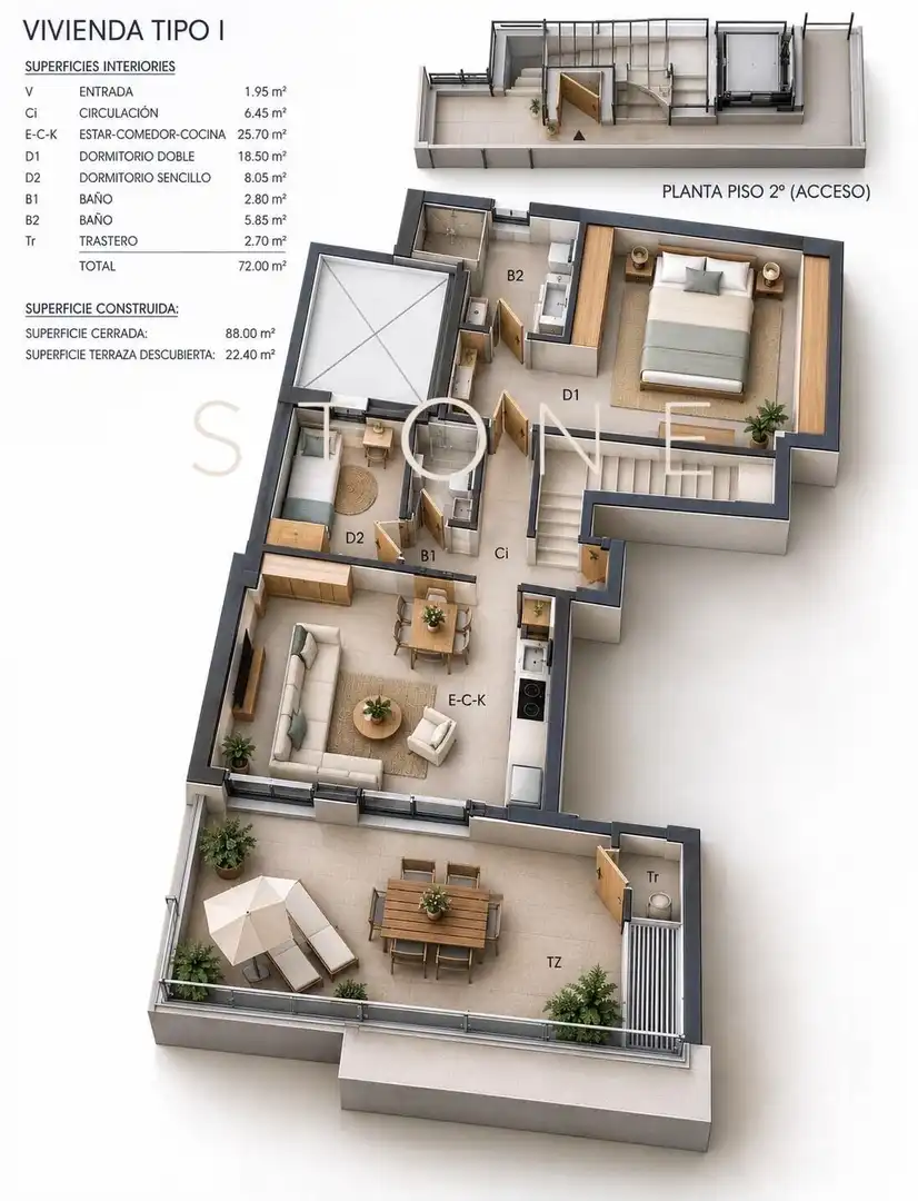 Penthouse with lift for sale in Ciutadella, imagen 2