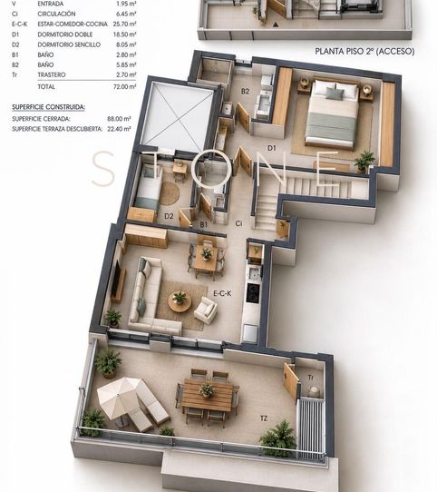Foto 2 de Ático en venta en Ciutadella, Ciutadella de Menorca