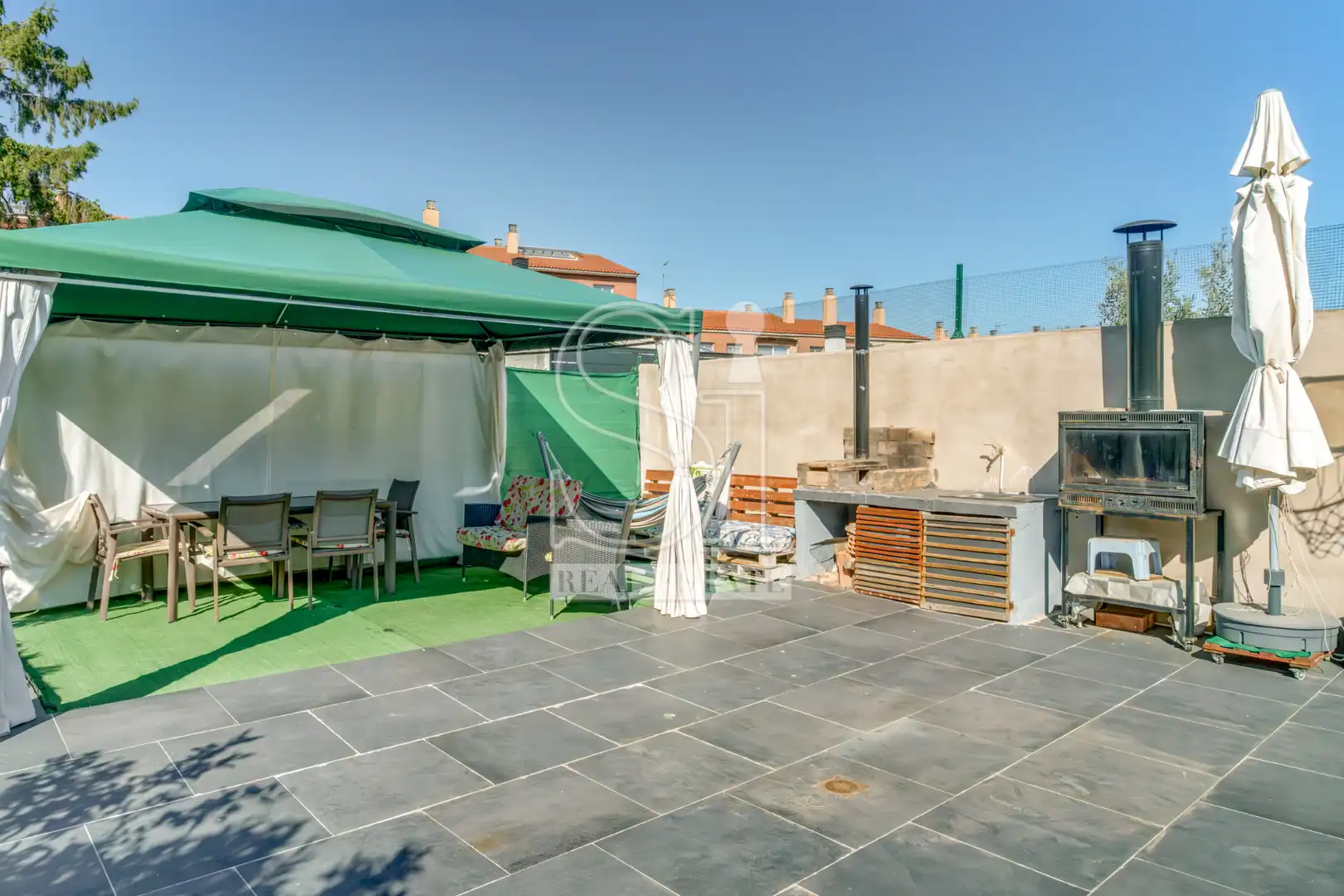 Terrassa de Casa o xalet en venda en Mollet del Vallès amb Calefacció, Jardí privat i Terrassa