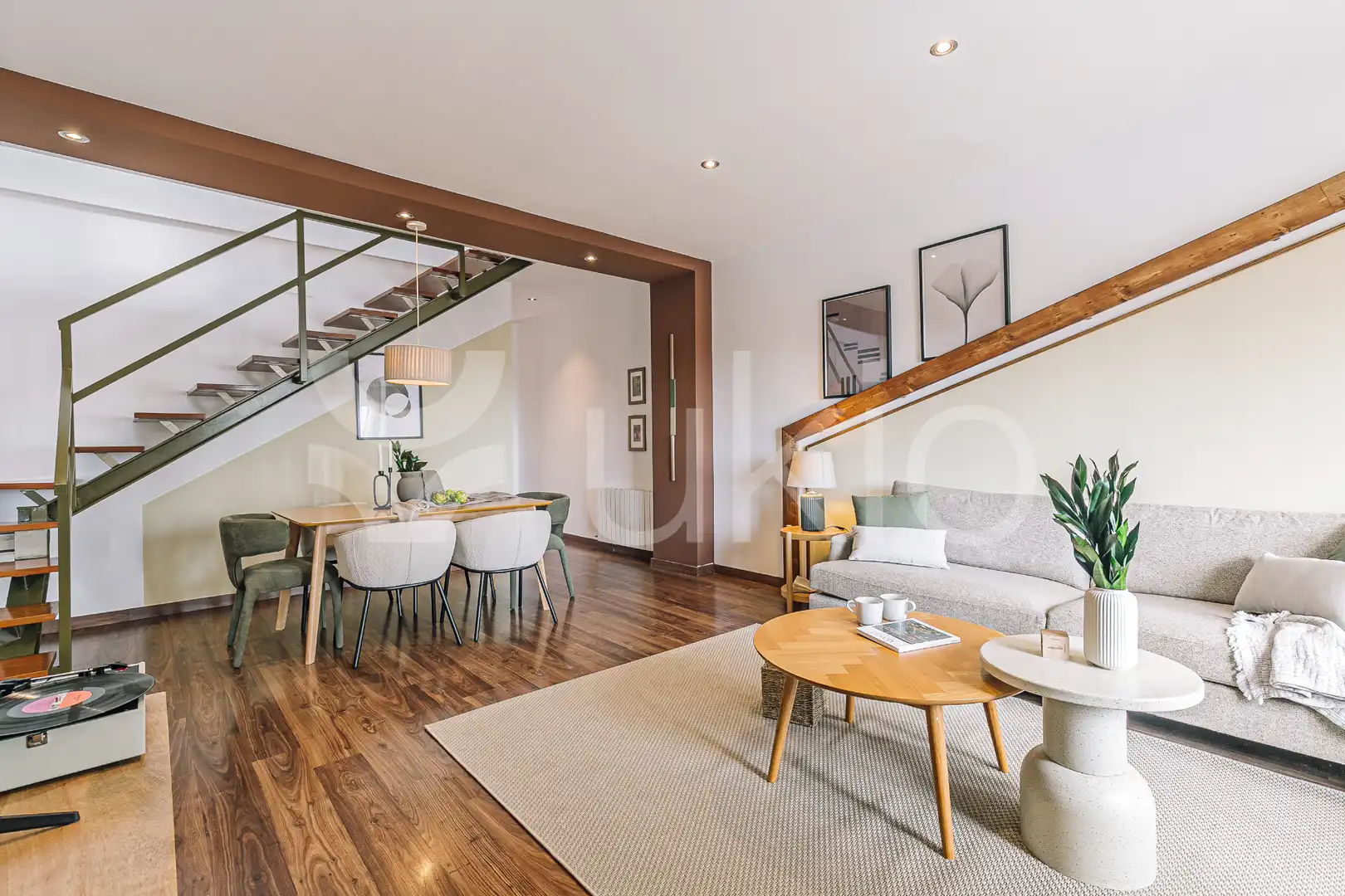 Sala de estar de Apartamento de alquiler en Gràcia