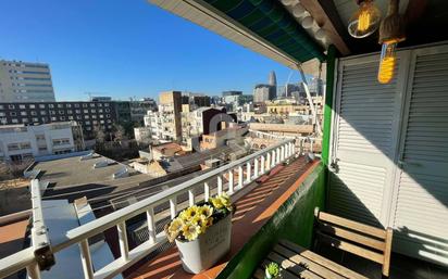 Exterior view of Flat for sale in  Barcelona Capital  with Air Conditioner, Heating and Terrace