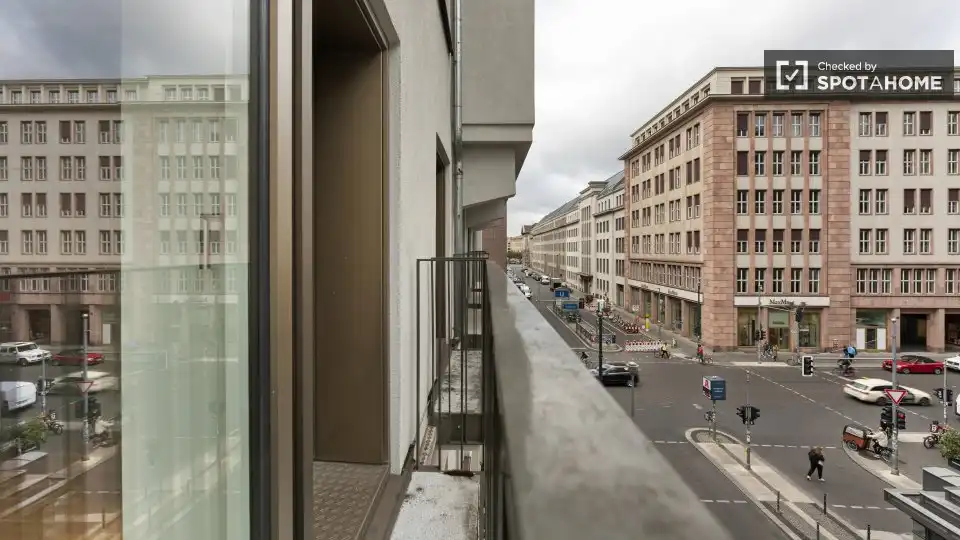 Balcony of Flat for share in Colmenar de Oreja  with Air Conditioner, Terrace and Furnished