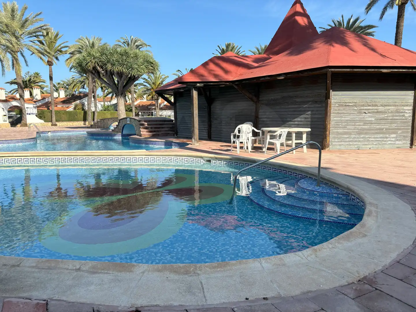 Piscina de Pis de lloguer en Dénia