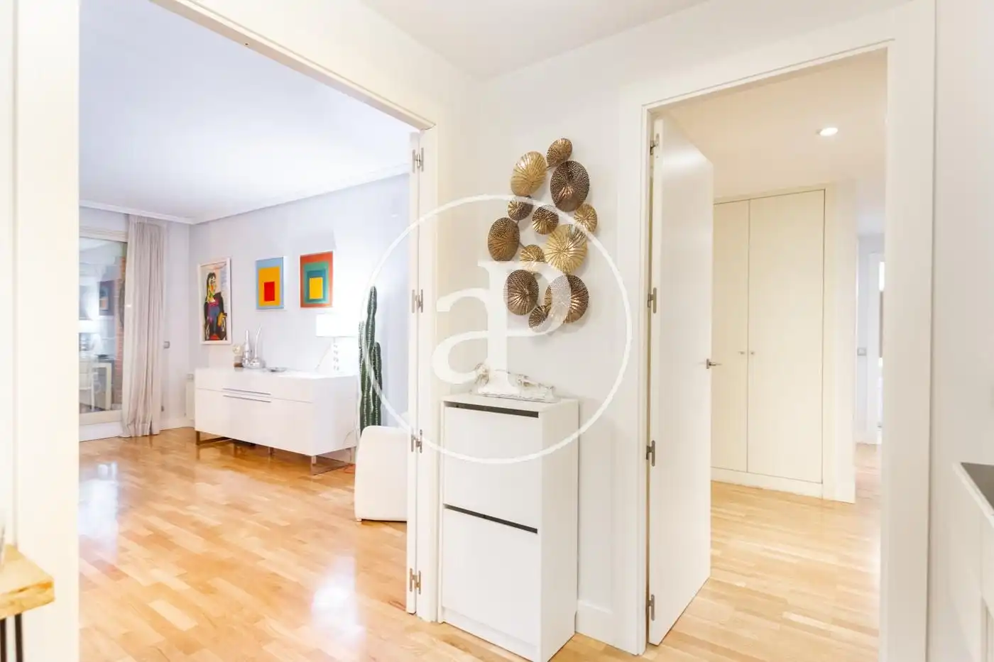 Wohnung zur Miete in Pozuelo de Alarcón mit Klimaanlage, Heizung und Privatgarten