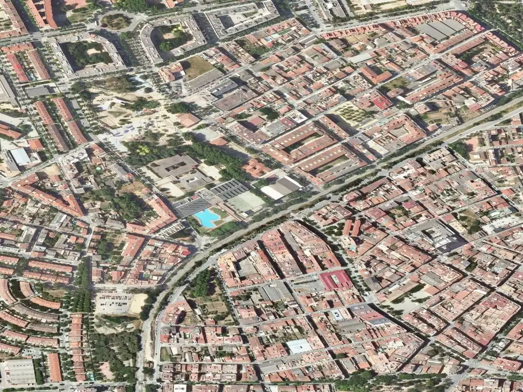 Vista exterior de Pis en venda en Mollet del Vallès