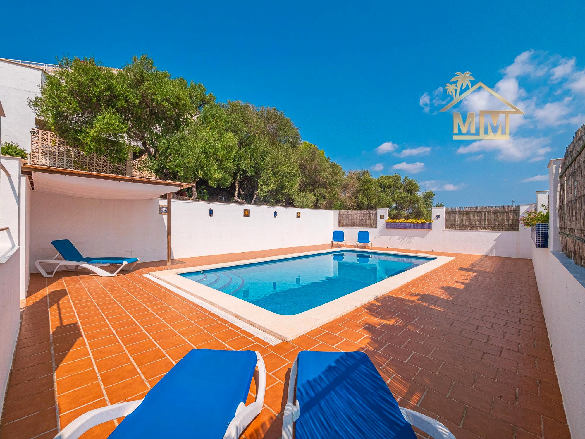 Swimming pool of House or chalet for sale in Sant Lluís  with Private garden, Terrace and Swimming Pool