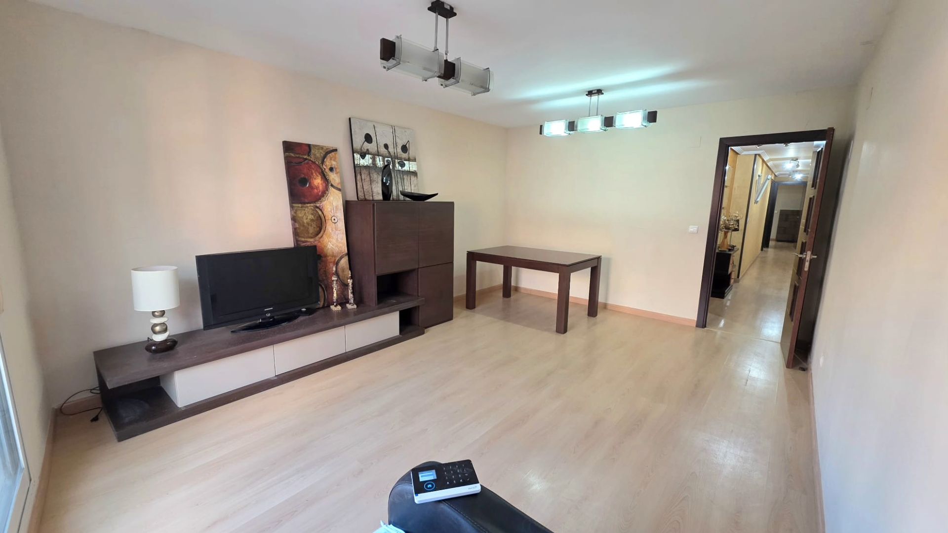 Living room of Flat for sale in San Vicente del Raspeig / Sant Vicent del Raspeig  with Air Conditioner, Heating and Parquet flooring
