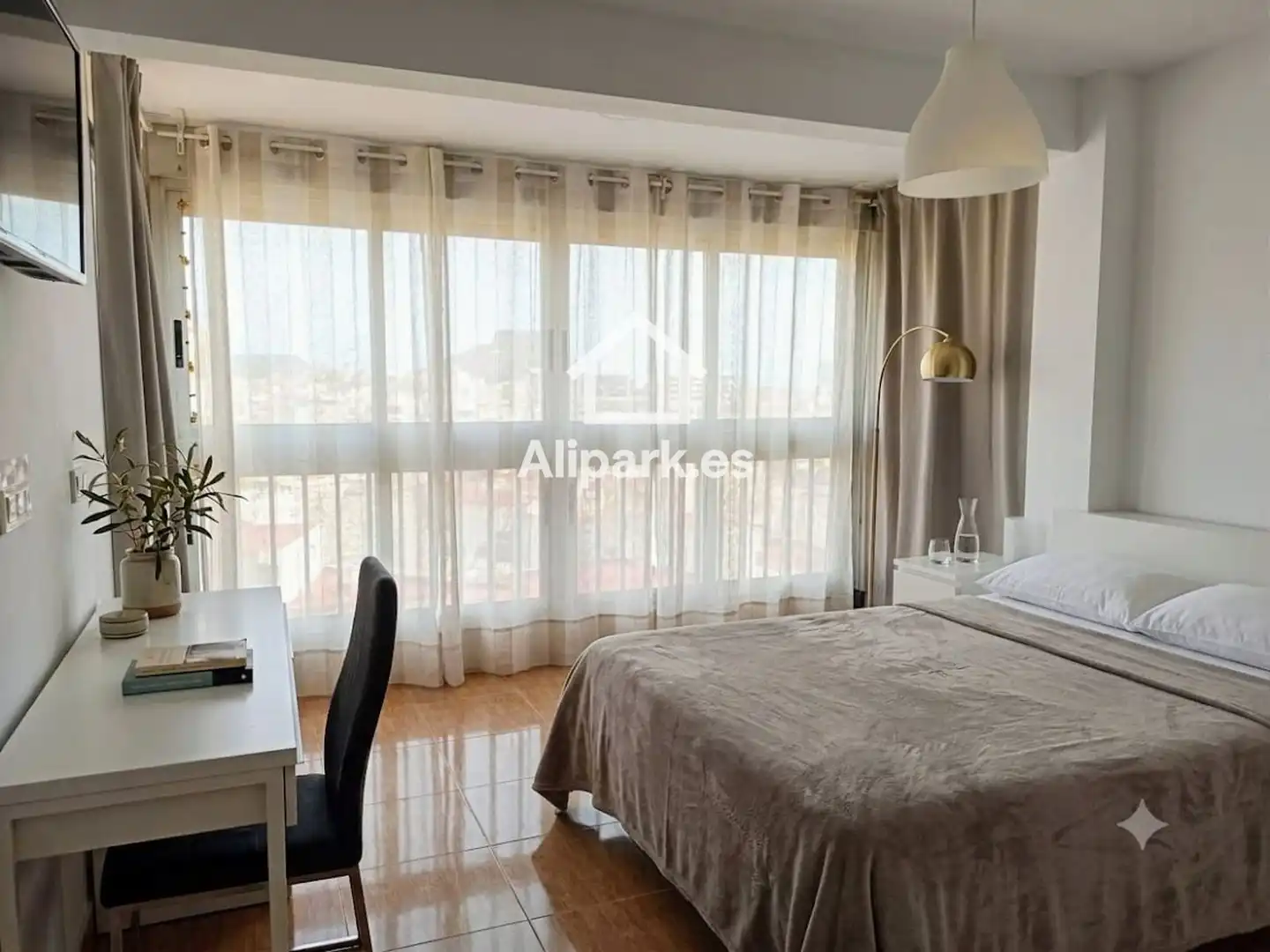 Schlafzimmer von Wohnung zum Verkauf in Alicante / Alacant mit Terrasse und Möbliert