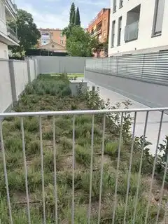 Jardín de Apartamento de alquiler en Madrid con Aire acondicionado, Calefacción y Trastero