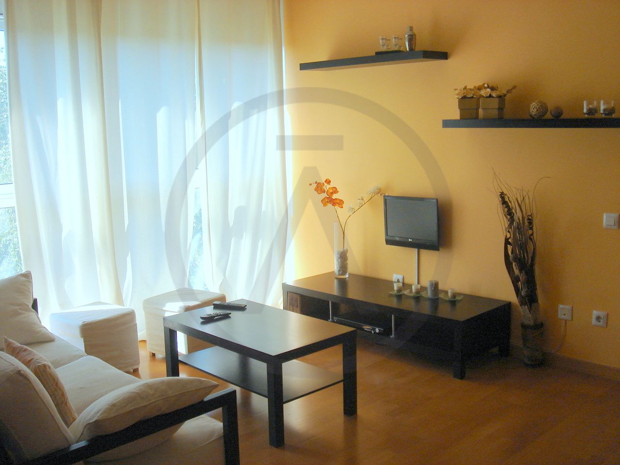 Living room of Flat for sale in Terrassa  with Heating and Parquet flooring