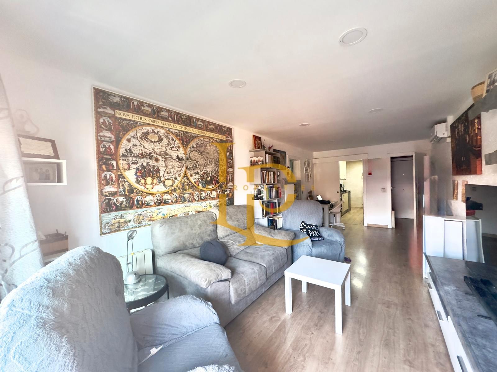 Sala d'estar de Pis en venda en Rubí amb Aire condicionat, Calefacció i Parquet
