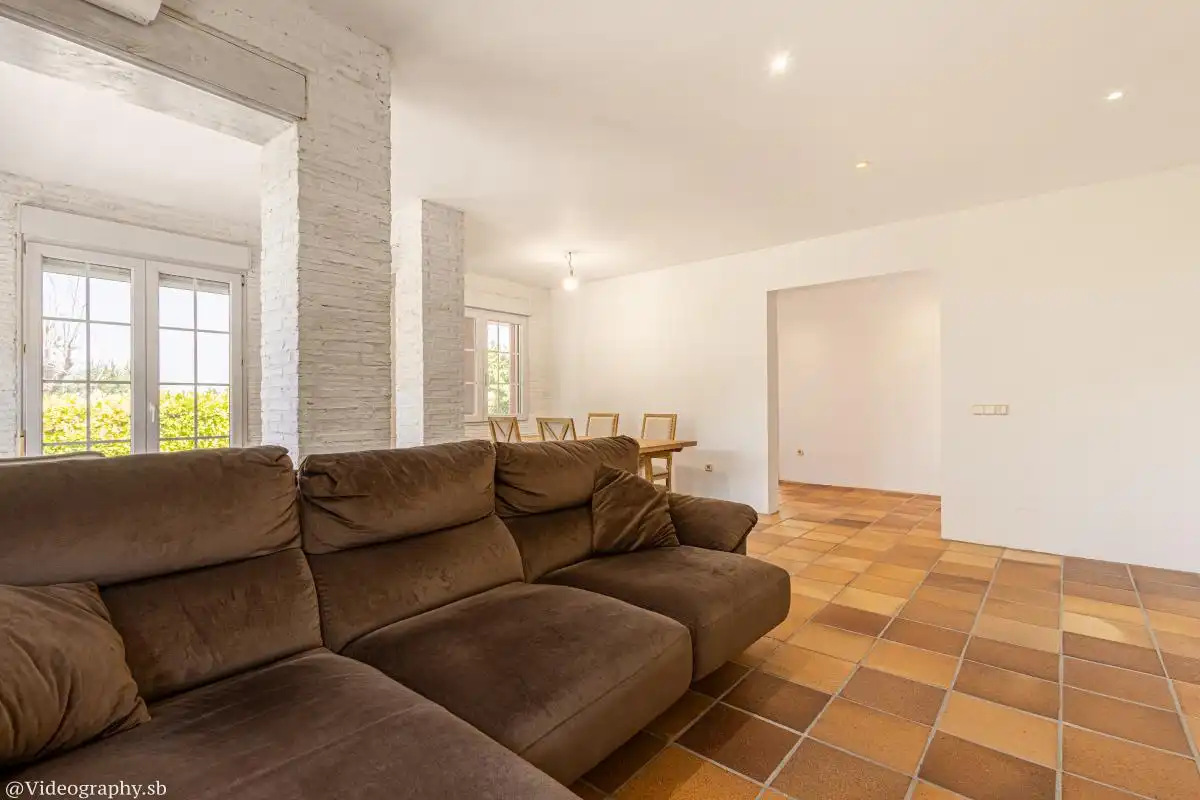 Sala de estar de Casa o chalet en venta en Guadalajara con Aire acondicionado, Calefacción y Jardín privado