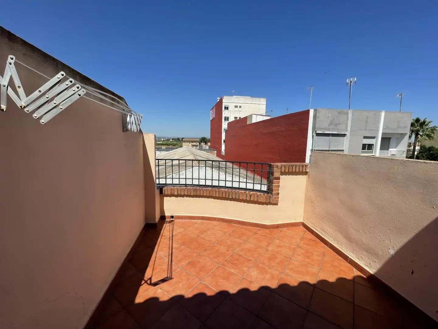 Terraza de Piso de alquiler en Beniparrell con Aire acondicionado, Parquet y Terraza