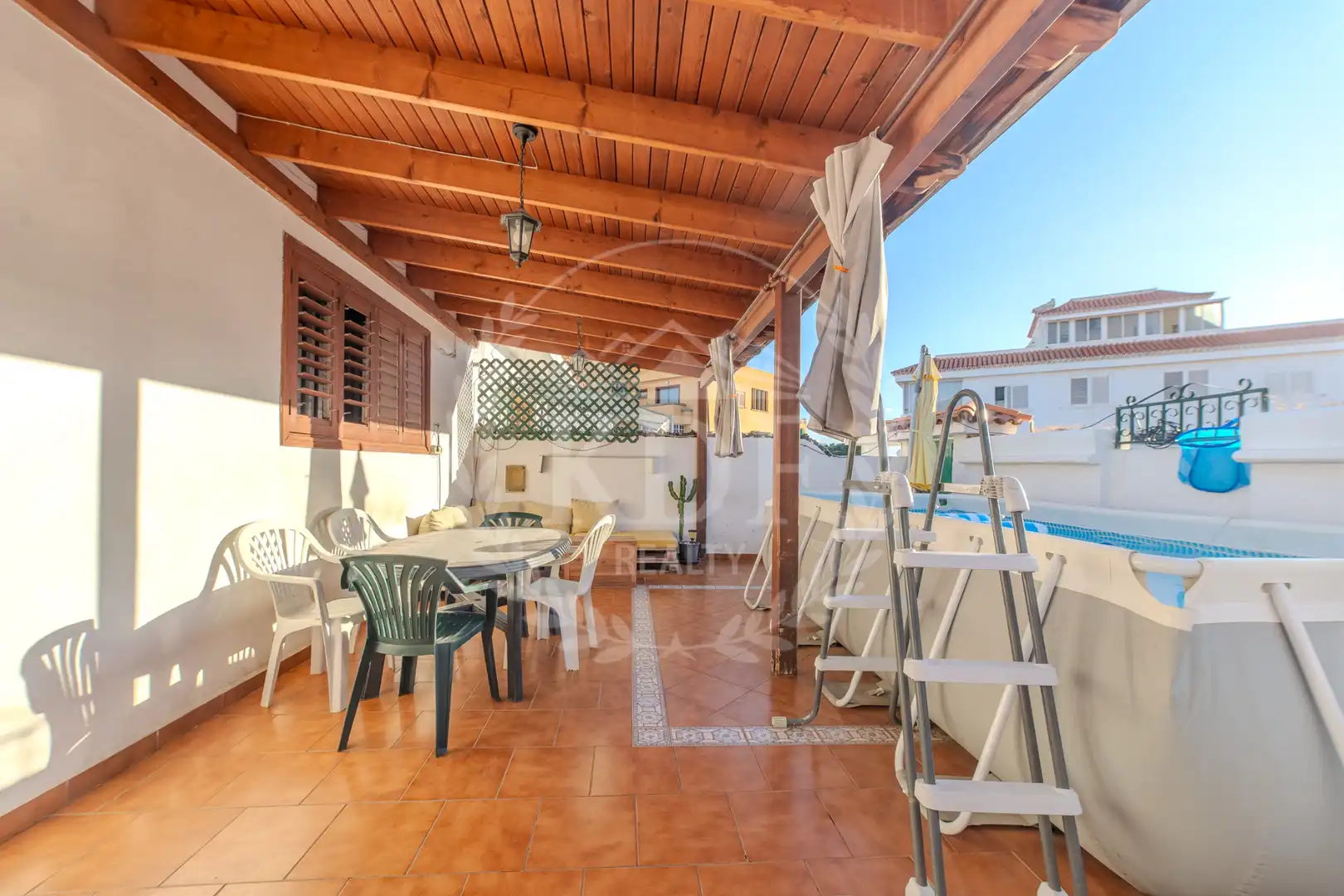 Vista exterior de Casa o chalet en venta en Candelaria con Terraza, Trastero y Piscina