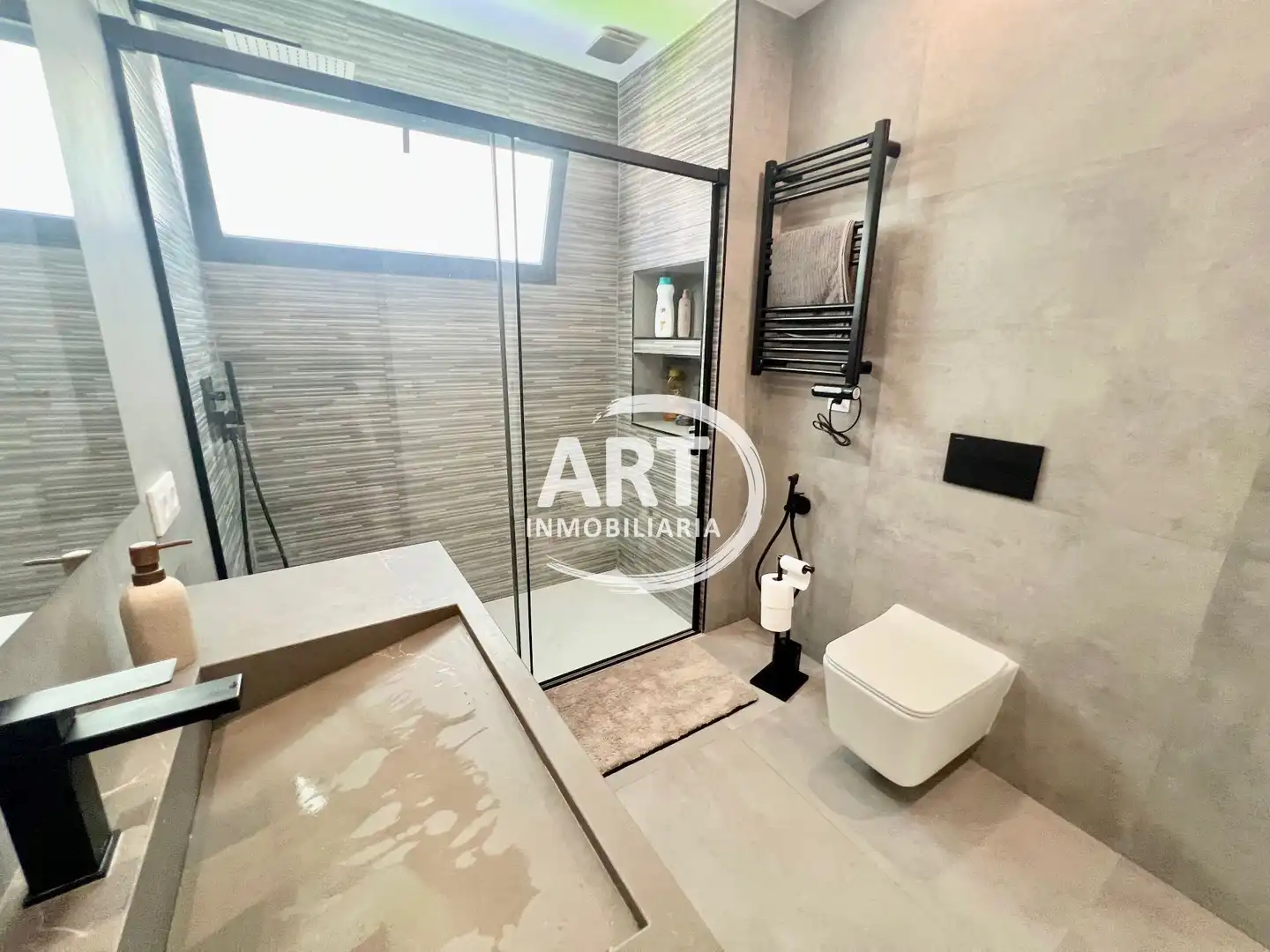Bathroom of Houses for sale in San Antonio de Benagéber  with Air Conditioner, Heating and Private garden