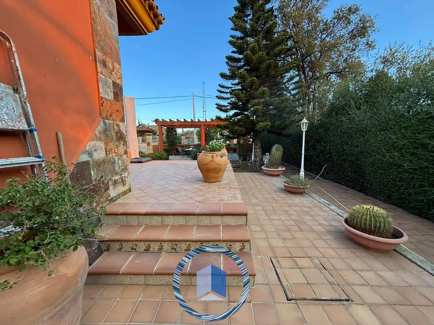 Terraza de Casa o chalet en venta en Alcalá de Guadaira con Aire acondicionado, Jardín privado y Terraza
