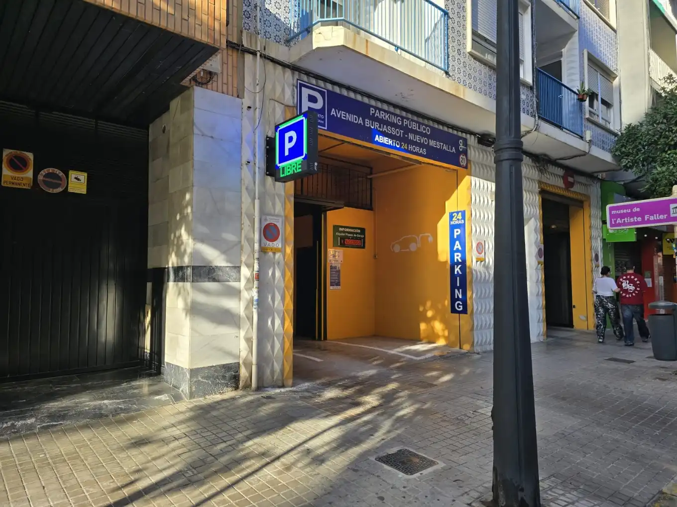 Parking de Garaje de alquiler en Valencia con Alarma