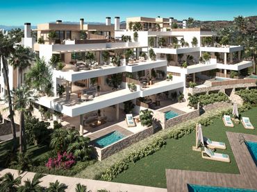 Baixos amb piscina en venda a Elviria - Cabopino