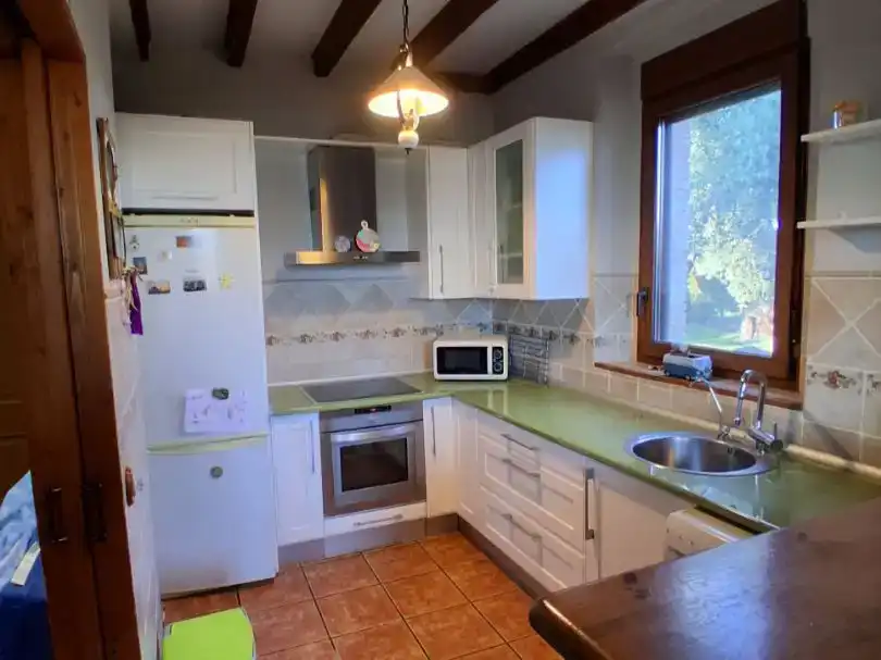 Cuina de Casa o xalet en venda en Villarramiel amb Aire condicionat i Balcó