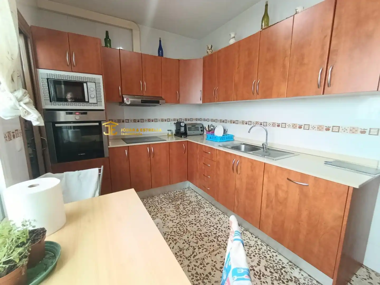 Cuina de Pis en venda en Lorca amb Aire condicionat, Terrassa i Balcó