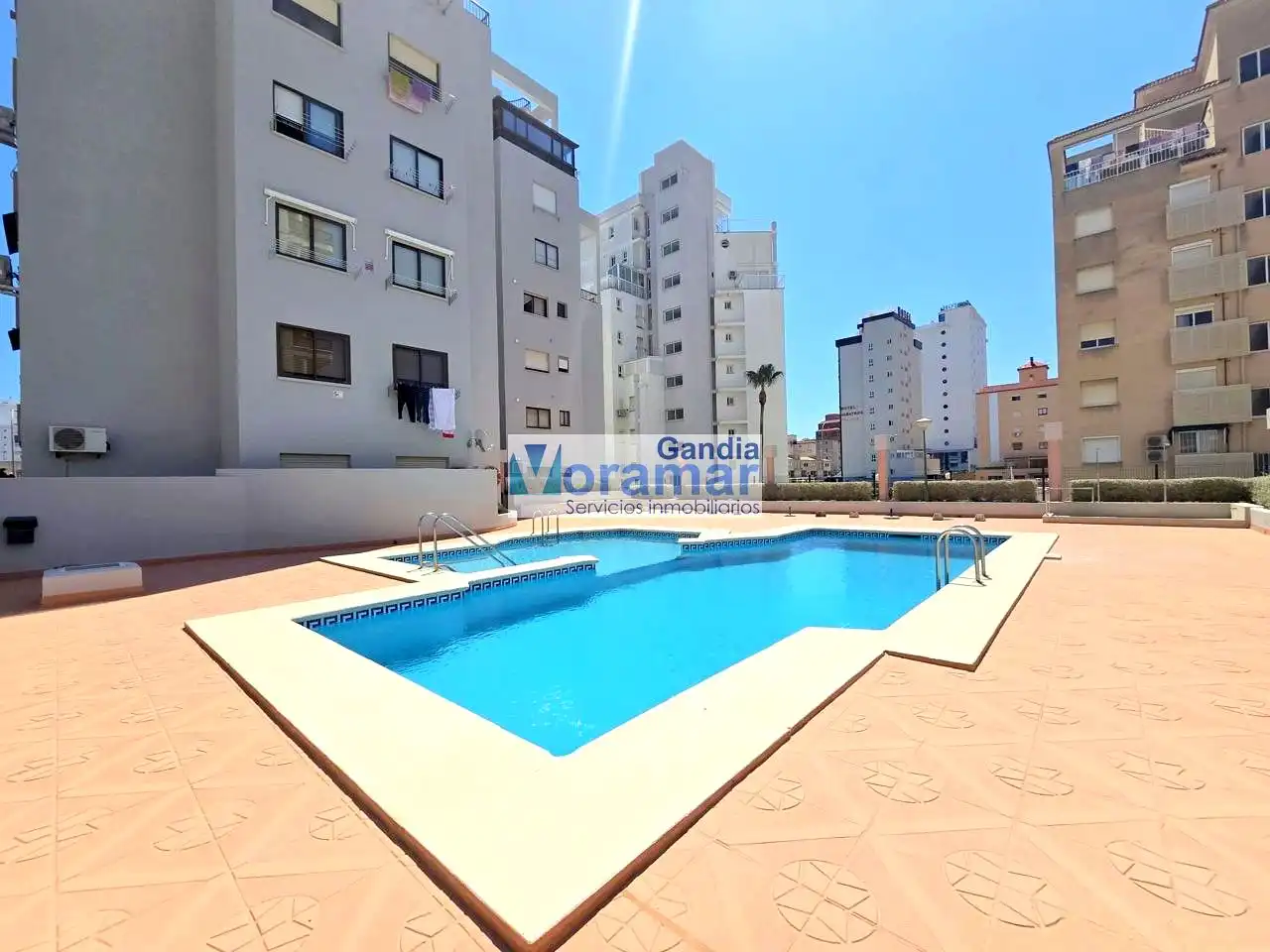 Piscina de Pis de lloguer en Gandia