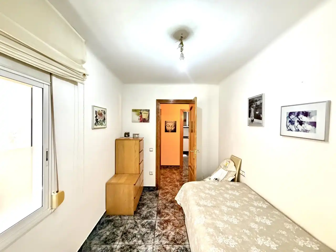 Bedroom of Flat for sale in Barcelona  with Air Conditioner