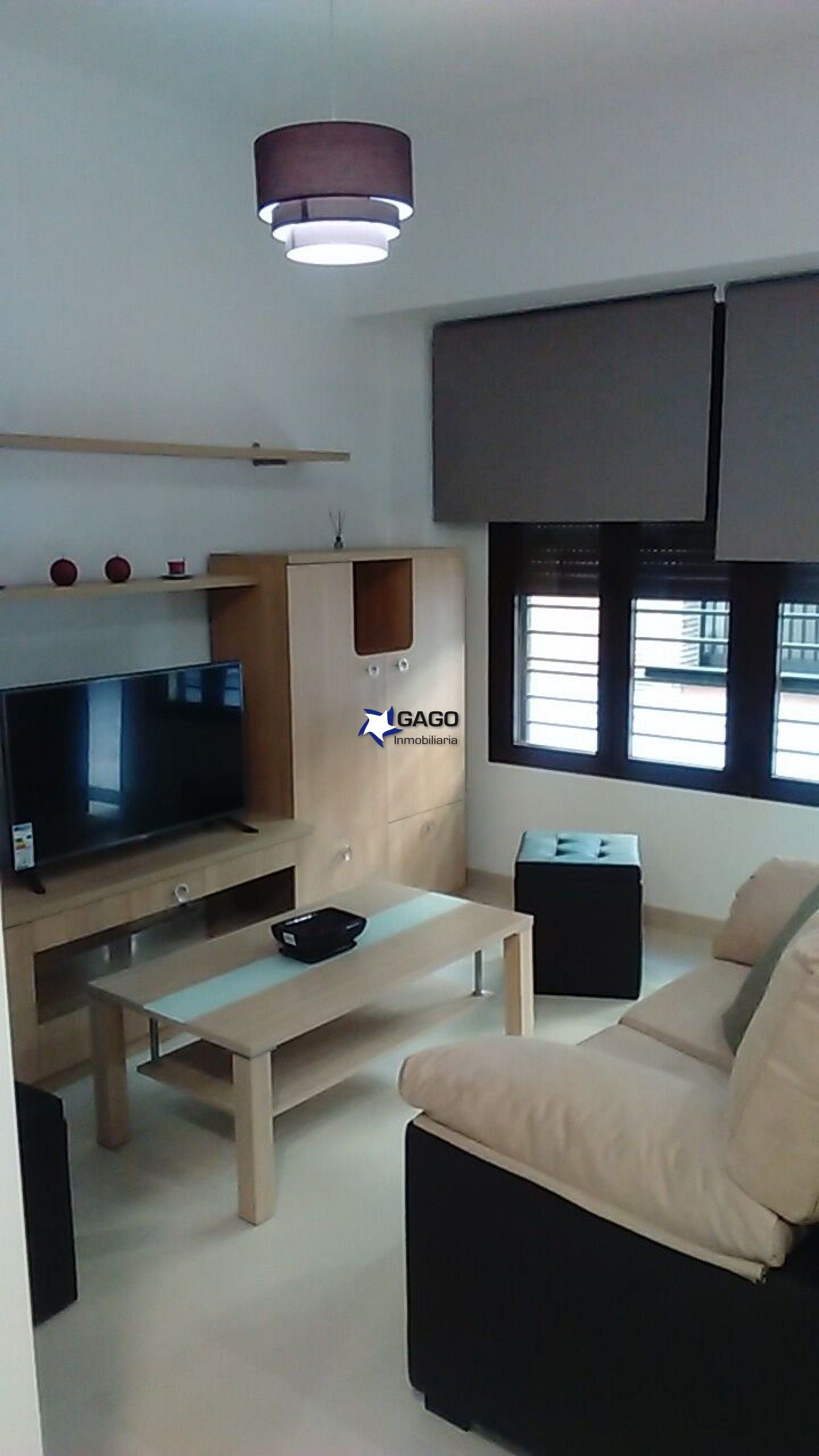 Sala de estar de Estudio de alquiler en  Córdoba Capital con Aire acondicionado, Calefacción y Amueblado