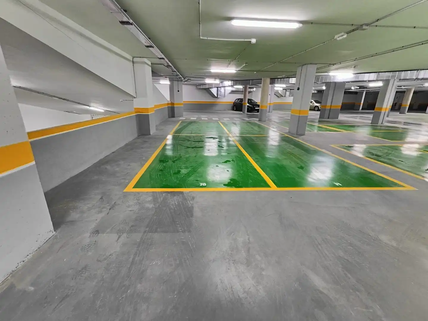 Parking of Flat for rent in Pontevedra Capital   with Heating, Storage room and Furnished