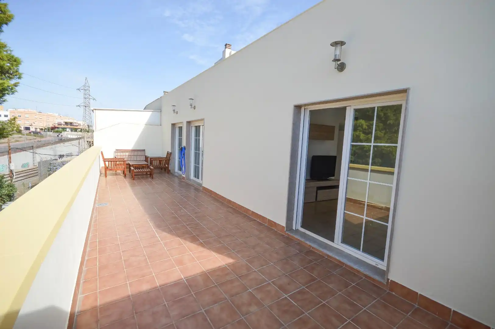 Terrace of Attic for rent in Huércal de Almería, Almería