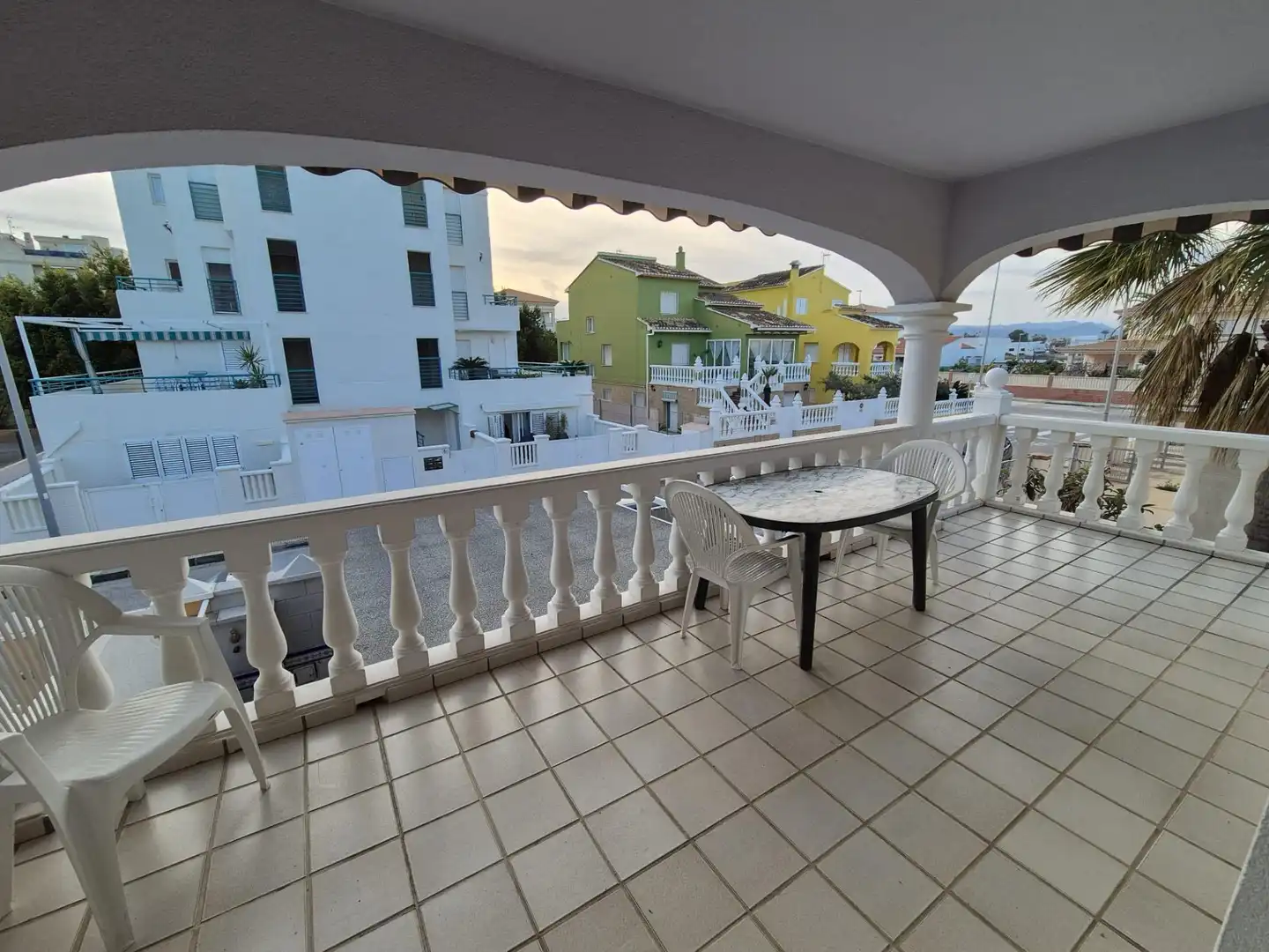 Terrace of Detached homes for sale in Oliva  with Air Conditioner, Heating and Private garden