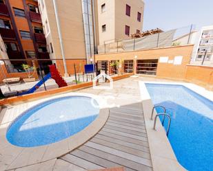 Swimming pool of Flat for sale in Lorca  with Heating, Private garden and Storage room