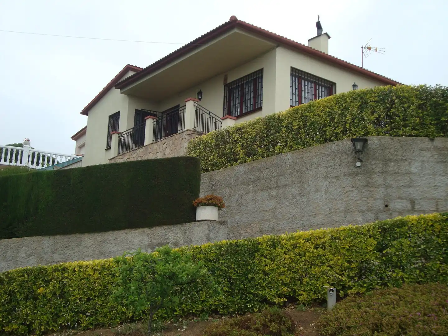Exterior view of Houses for sale in Sant Cebrià de Vallalta  with Private garden, Storage room and Balcony