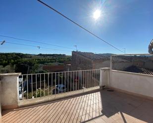 Exterior view of House or chalet for sale in Jorba  with Air Conditioner, Terrace and Balcony