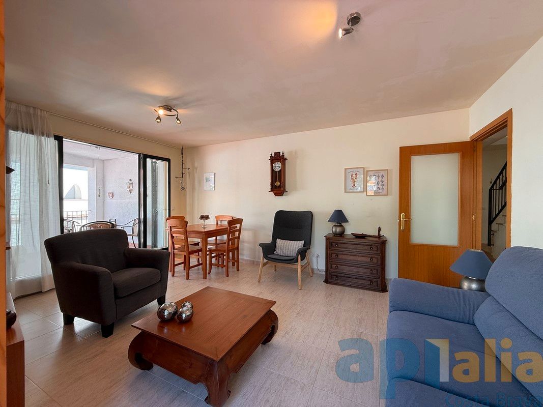 Living room of Attic for sale in Tossa de Mar  with Air Conditioner and Terrace
